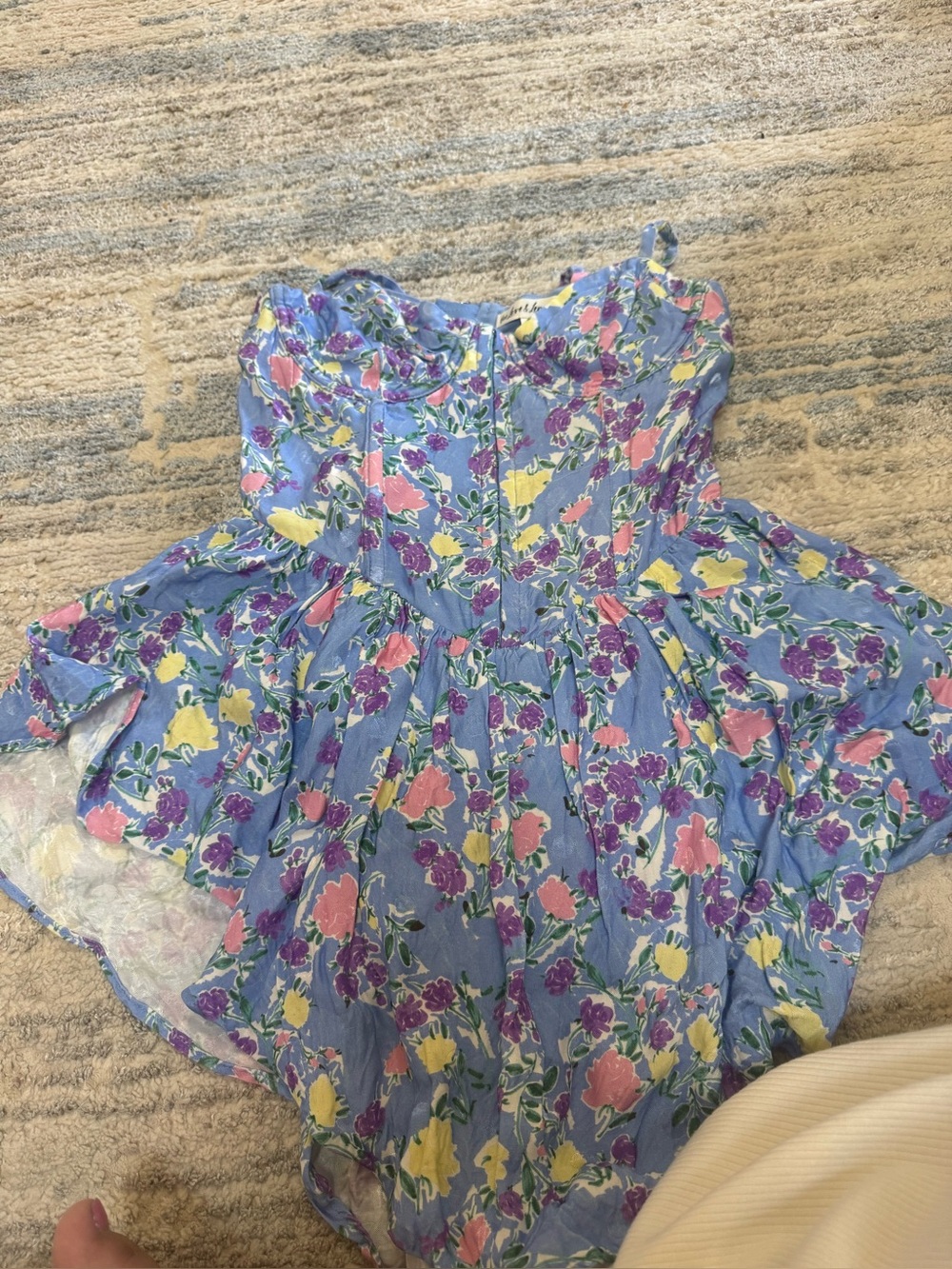 For Love & Lemons Charlene Mini Dress Size Xs